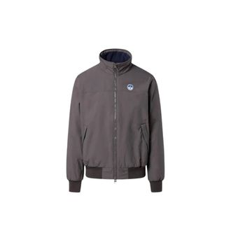 North Sails Bomber Jackets, male, Gray, Size: 3XL Original Sailor Jacket