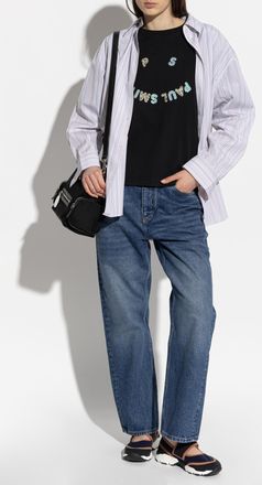 Paul Smith T-shirt With Print, Womens, Black