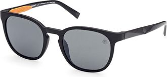 Timberland TB9274 Polarized 02D Mens Sunglasses Black Size 53