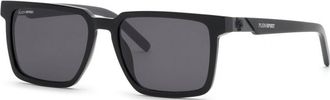 Plein Sport Mens SSP034 56 560700 Sunglasses - Black - One Size