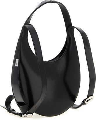Coperni Womens Black Cowhide Backpack