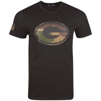 New Era Shirt - NFL Green Bay Packers Black/Wood camo - M