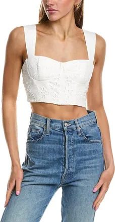 Hemant & Nandita Eyelet Corset Top
