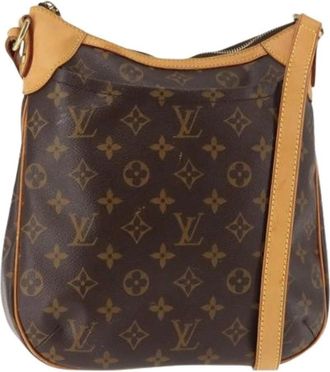 Louis Vuitton Pre-owned Shoulder Bags, female, Brown, Size: ONE SIZE Pre-owned Vintage Canvas Shoulder Bag