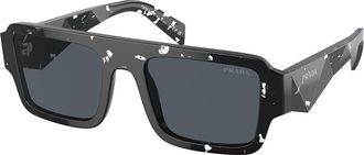 Prada PR A05SF Asian Fit 15O70B Mens Sunglasses Tortoiseshell Size 55