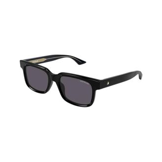 Montblanc Sunglasses, unisex, Black, 54 MM, Authentic Glasses with Top-Notch Service