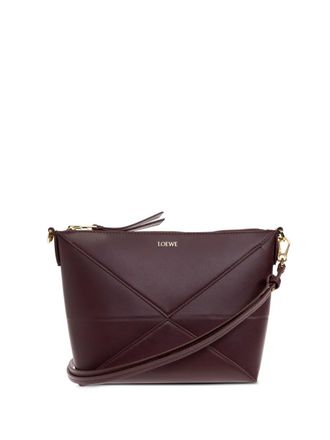 Loewe Puzzle Fold shoulder bag - Red