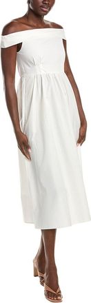 Max Mara Weekend Max Mara Prost Off-The-Shoulder Midi Dress