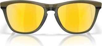 Oakley Gender Inclusive Frogskins Range XL 58mm Polarized Round Sunglasses in Dark Brush/olive Ink at Nordstrom