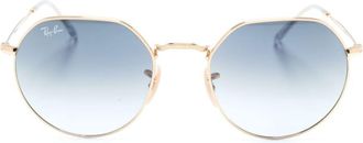 Ray-Ban Jack tinted sunglasses - unisex - Metal - 53 - Gold