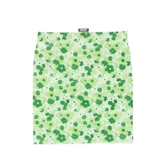 Miu Miu Floral Print Skirt