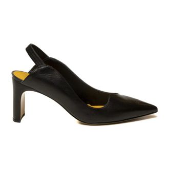 Mara Bini Dames, Schoenen, Zwart, Maat: 38 EU Zijde