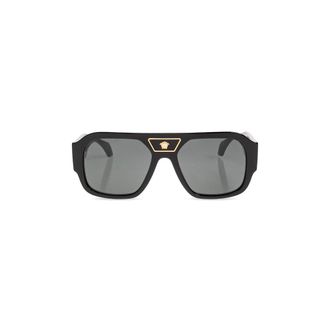 Versace Sunglasses, male, Black, Size: 56 MM Ve4508U Sunglasses