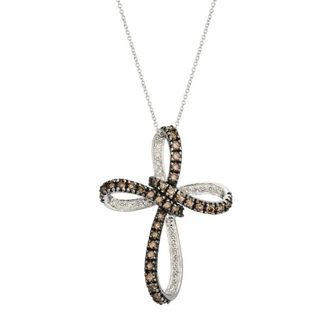 Le Vian Ladies Cross Necklaces set in 14K Vanilla Gold