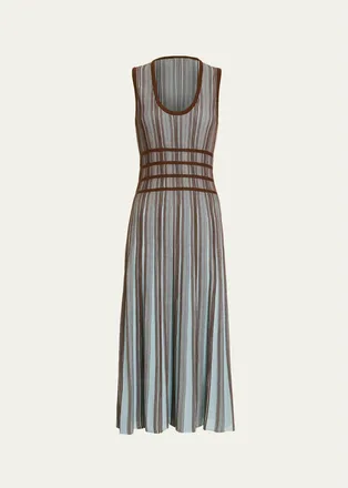 Ramy Brook Arlette Knitted Midi Dress