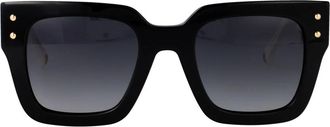 Carolina Herrera Stijlvolle zonnebril HER 0255/S - Dames - Zonnebrillen - Zwart - 51 MM - Accessoires