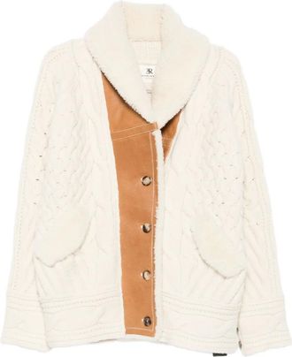 Ermanno Scervino Giacca in shearling - Toni neutri