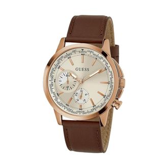 Guess Heren, Accessoires, Bruin, Maat: ONE Size Leer