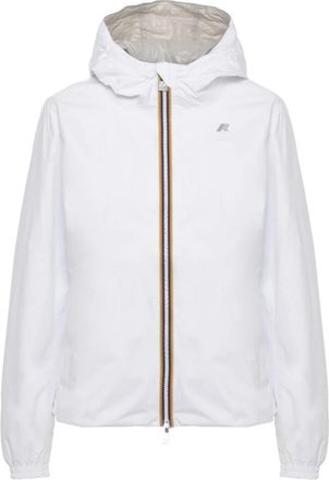 K-Way Lil 2.0 Plus. 2 Reversible Jacket - Dames - Zomerjassen - Wit - XS - Nylon - Jassen
