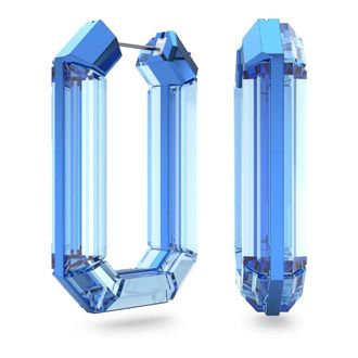 Swarovski Lucent Statement Oorbellen - Dames - Oorbellen - Blauw - ONE Size - Accessoires