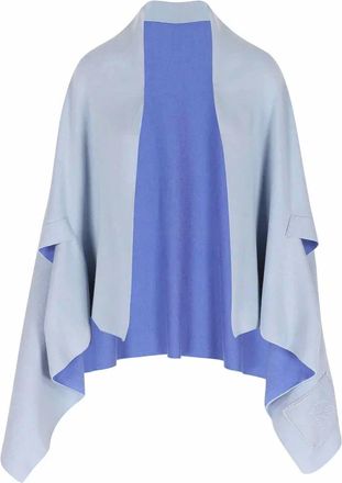 Bernadette Womens Shirine Shawl In Sky/caribbean Blue