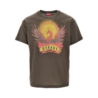 Diesel Phoenix print T-shirt Man S