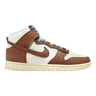 Nike Fitness, Heren, Bruin, 42 1/2 EU, Leer, Vintage High PRM Pecan Sail Sneakers