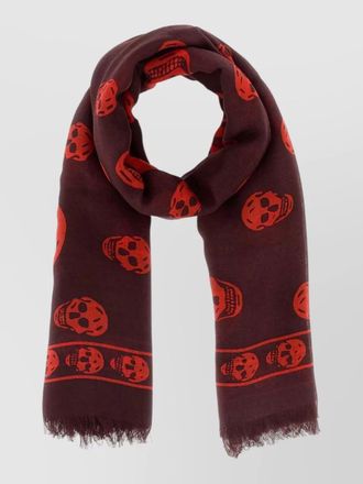 Alexander McQueen printed foulard