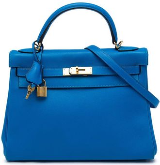 Herm&egrave;s Pre-owned Hermes Epsom Kelly II Retourne 32 Satchel Ladies IQWKTL74RB72FEZN