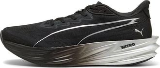 Puma Deviate Pure Nitro Black Flat Dark Gray Silver 313904-16
