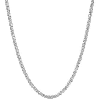 The M Jewelers NY Mens Franco Chain Necklace in Silver at Nordstrom