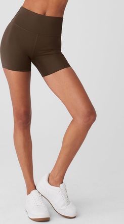 Alo | 5 Airlift Energy Short in Espresso, Size: Medium