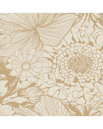 GARNIER-THIEBAUT Set Of 4 Mille Bloom Naturel Napkins