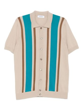 Gran Sasso Gestreept overhemd - Beige