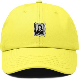 Dalix Frame Dad Cap in Yellow at Nordstrom