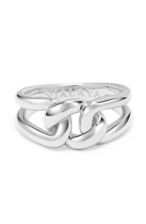 Nialaya Knot Ring in Silver at Nordstrom, Size 11