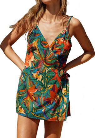 Dress Forum Tropical Fiesta Romper In Green