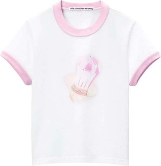 Alexander Wang Dames, Tops, Wit, Maat: XS Katoen