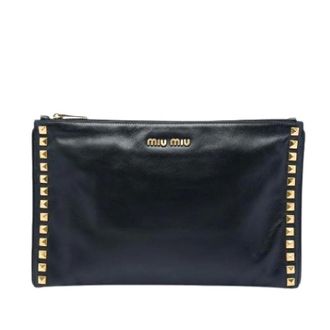 Miu Miu Pre-owned Borsa a mano borchiata - - Pre-owned - Donna - Nero - ONE SIZE