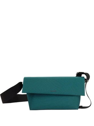 Jil Sander Utility medium crossbodytas - Groen