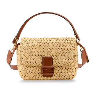 Fendi Mamma Baguette Medium - female - Fendi - Handbags - Beige - ONE SIZE - Bags