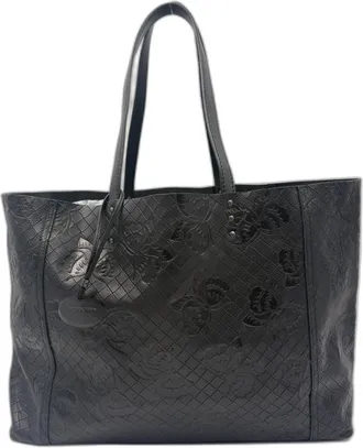Bottega Veneta Black Tote Bag (Pre-Owned)
