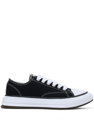 Miharayasuhiro Yucca OG Sole canvas sneakers - Zwart