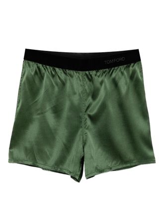 Tom Ford Womens Silk Pajama Shorts