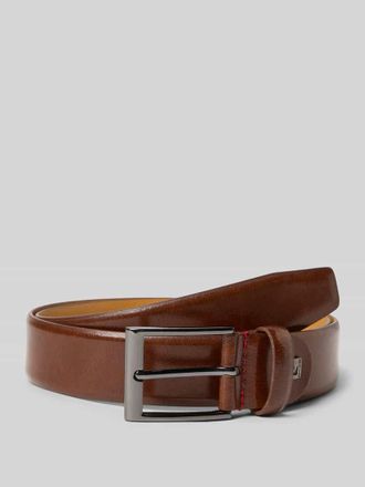 Pierre Cardin G&uuml;rtel mit Dornschlie&szlig;e in Cognac, Gr&ouml;&szlig;e 95