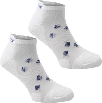 Karrimor Womens 2 pack Running Socks Footwear Accessories Ladies White Ladies 4-8