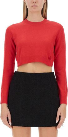 Patou Cropped Shirt-Donna