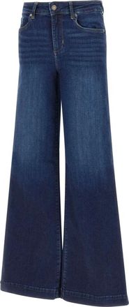 Liu Jo Dark Blue Denim Flare Jeans - female - Liu Jo - Flare Jeans - Blue - W25 - Jeans