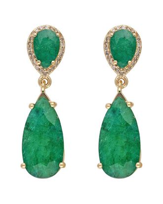 Tiramisu Vermeil 13.01 Ct. Tw. Gemstone Earrings