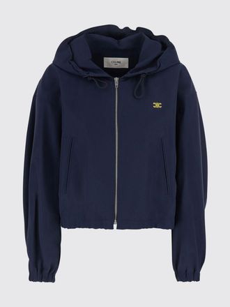 Celine Sweatshirt Woman color Blue